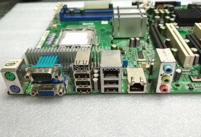 Материнская плата LGA 775 для серверной рабочей станции 5 * PCI протестирована