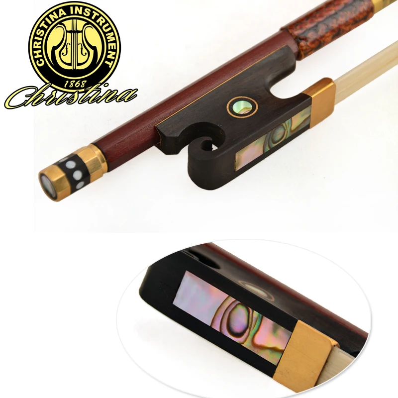 Профессиональная Кристина 4/4 скрипка G03 бант Высокое качество чистый белый