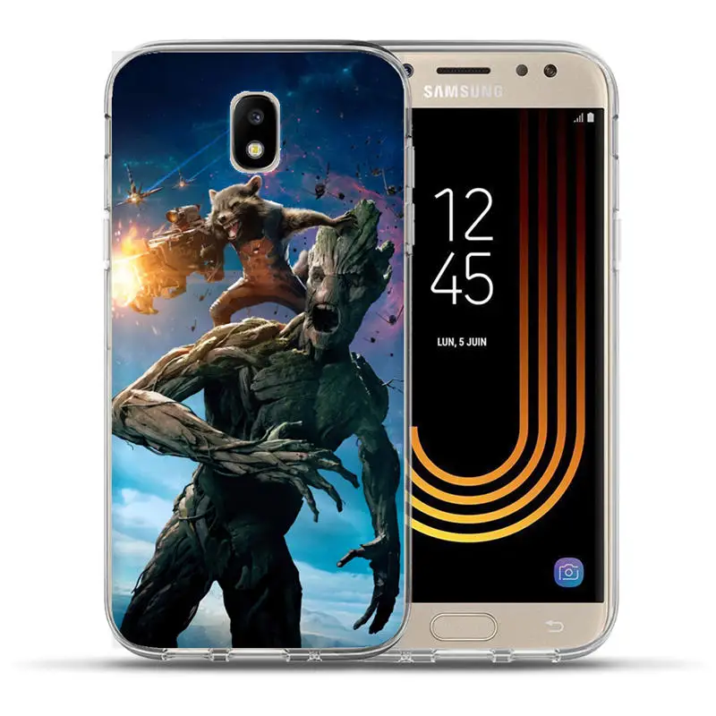 Чехол Marvel с Мстителями для samsung Galaxy J3, J5, J7,,, J2 Prime, G530, мягкий ТПУ чехол, чехол Capinha Etui