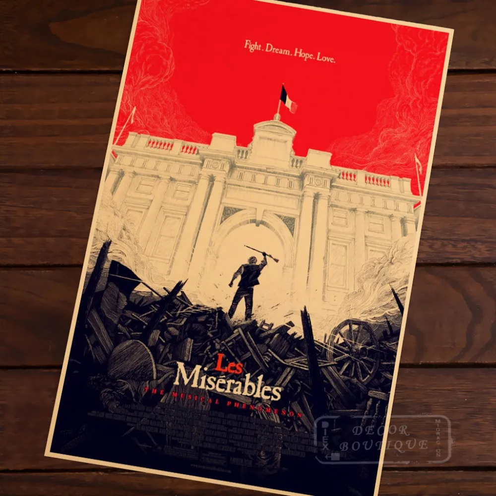 Непонятная комнатная рамка Les декоративная крафт-бумага винтажный постер сделай