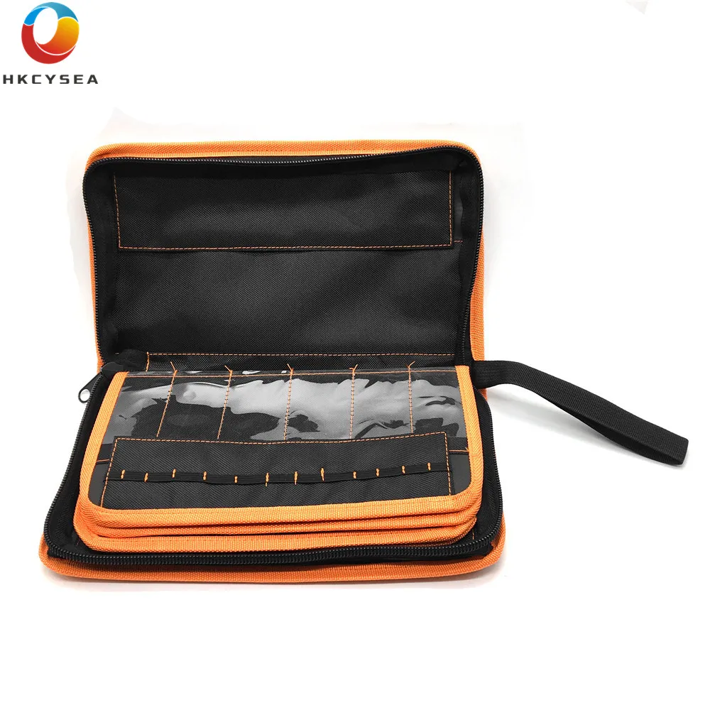 HKCYSEA 2 в 1 LiShi инструмент специальная сумка для Lishi набор инструментов 50 шт. можно упаковать слесарные инструменты утолщенная сумка для хранения инструмента
