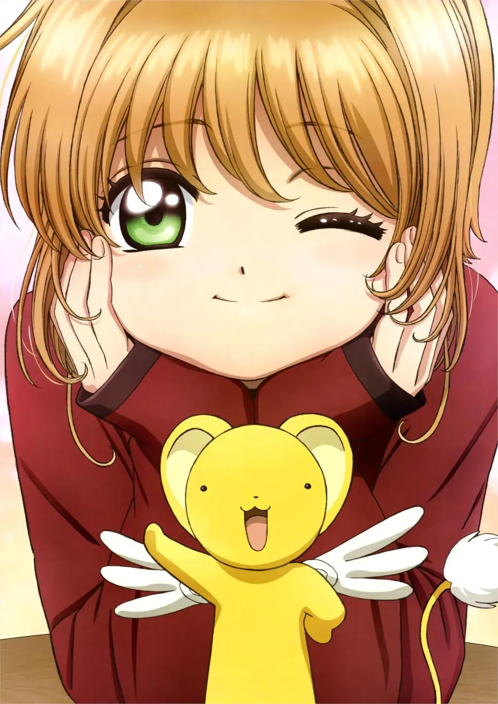 Плакаты с карточкой Сакура Мультяшные настенные наклейки белым покрытием