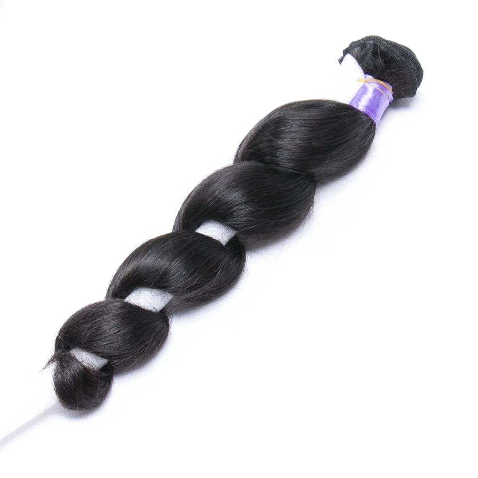 Продукты для волос от Хлои перуанские волосы Remy свободные волнистые 100%