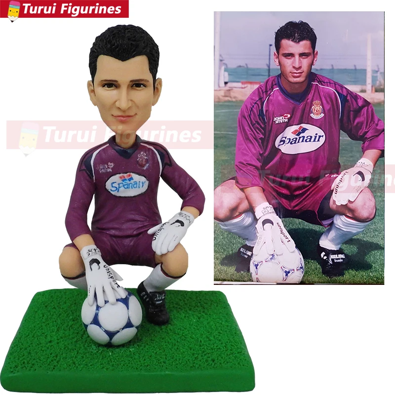 Милые мини фигурки 3d фигурка себя миниатюрная скульптура репродукция фотография