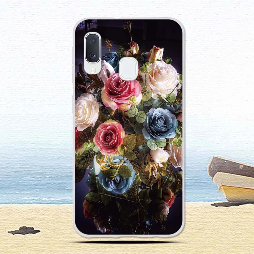 12 Роскошные Чехлы для samsung Galaxy A20E A20 E, Мягкий ТПУ силиконовый защитный чехол с цветочным рисунком животных, оболочка корпуса телефона, Fundas - Цвет: 12