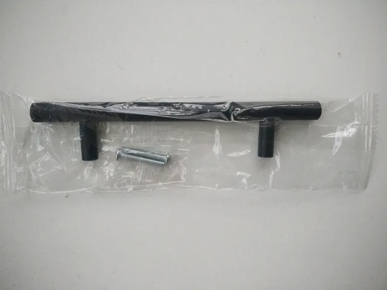 20 шт./лот диаметр 10 мм матовый черный кухонный шкаф из нержавеющей стали Т