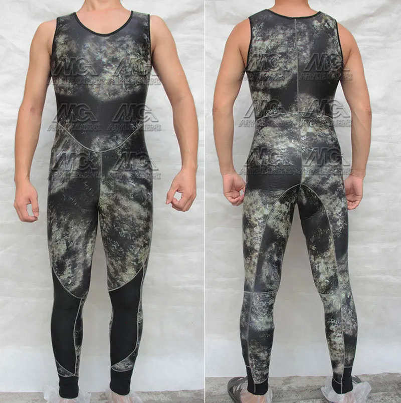 Подводная рыбалка гидрокостюм 5 мм неопрен 2 шт с капюшоном акваланг freediving