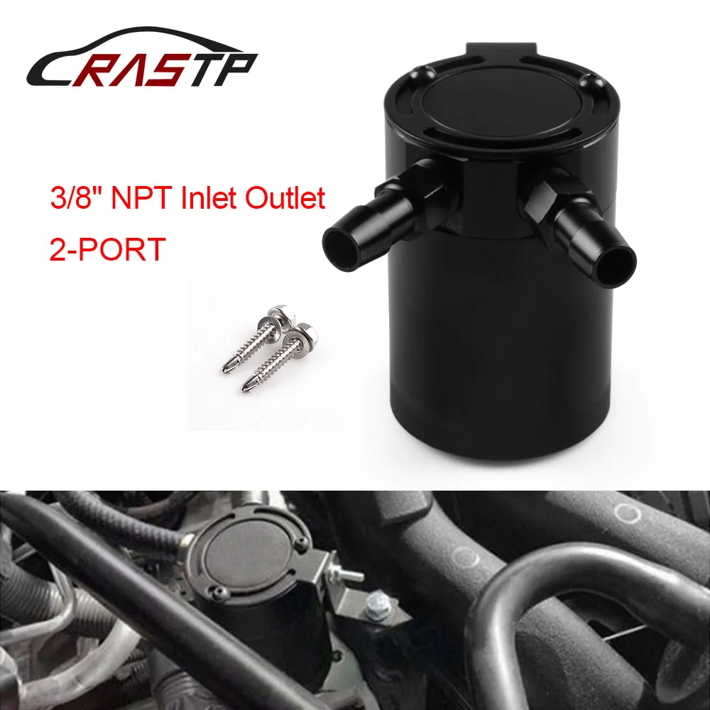Rastp автомобиль черный 3/8 "NPT входе и выходе 2 Порты разъёмы компактный тупик