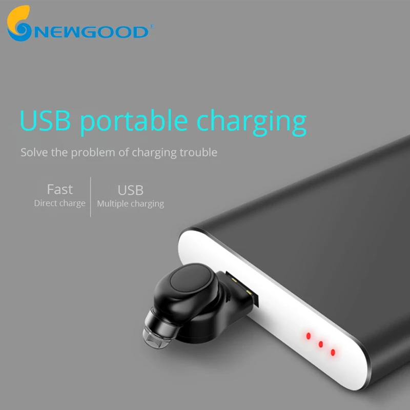 Наушники в ухо Мини Bluetooth наушники Беспроводная гарнитура V4.1 Шумоподавление для