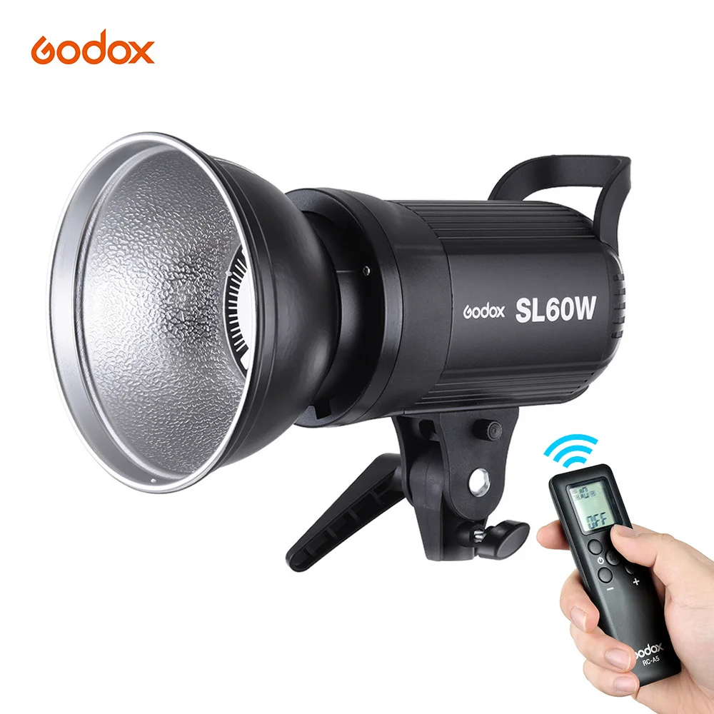 Godox SL-60W 5600K светодиодный Светодиодный Видео свет беспроводной пульт дистанционного управления высокой мощности с креплением Bowens для освещения фотосъемки