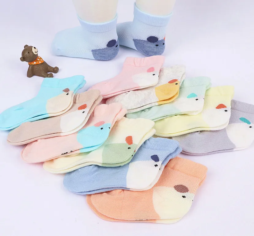 12 пар новых летних детских носков с героями мультфильмов носки для новорожденных