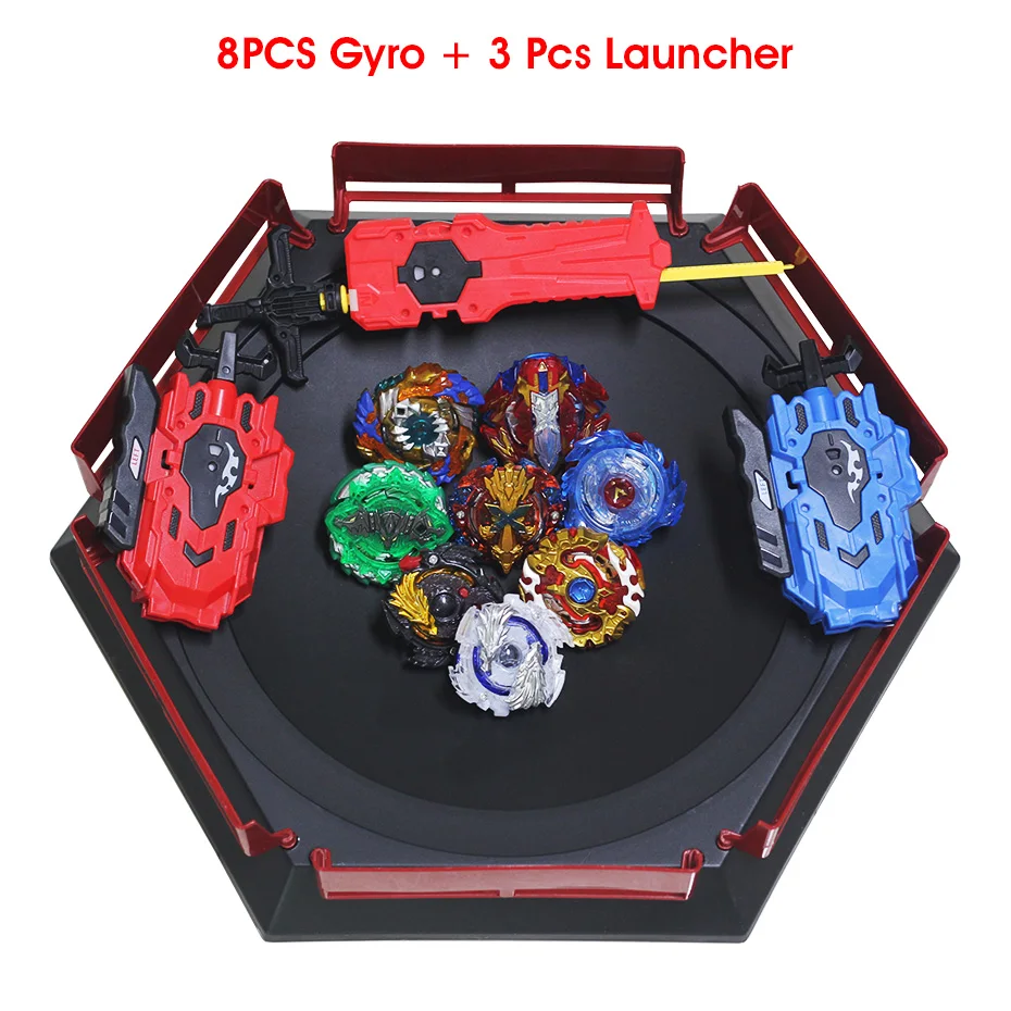 Золотая версия Bey Bay Burst игрушки Арена с пусковым лезвием Металл Fusion Бог спиннинг Топ лезвия стадион Такара TOMY Игрушка
