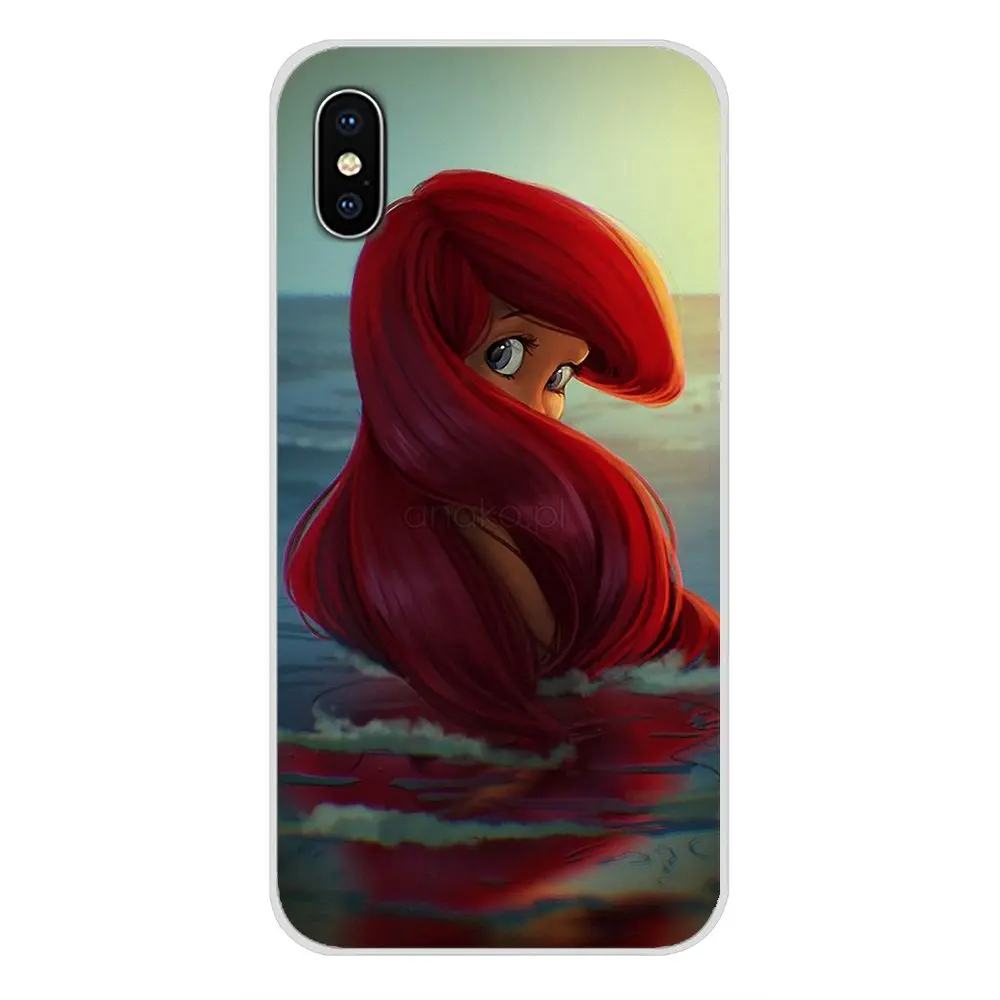 images 8 Аксессуары, чехлы для телефонов, чехол Ариэль Русалочка для Apple iPhone X XR XS MAX 4 4S 5 5S 5C SE 6 6S 7 8 Plus ipod touch 5 6 - Цвет: images 8