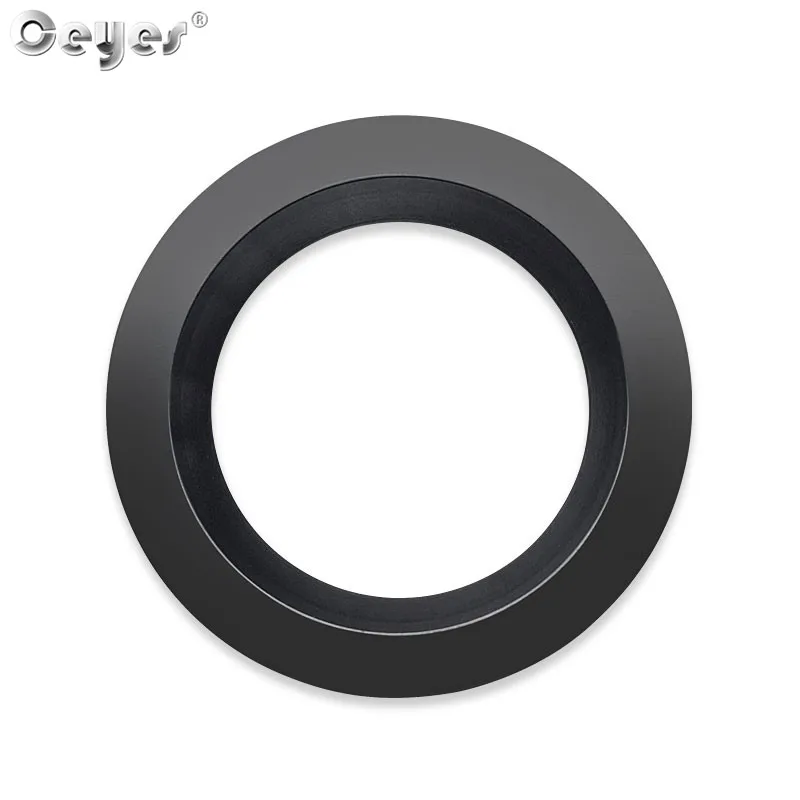 Black Start Ring Ceyes аксессуары для стайлинга автомобилей Start Stop крышка кнопки запуска двигателя накладка наклейка чехол для Land Rover Discovery Sport 5 Range Rover - Название цвета: Black Start Ring