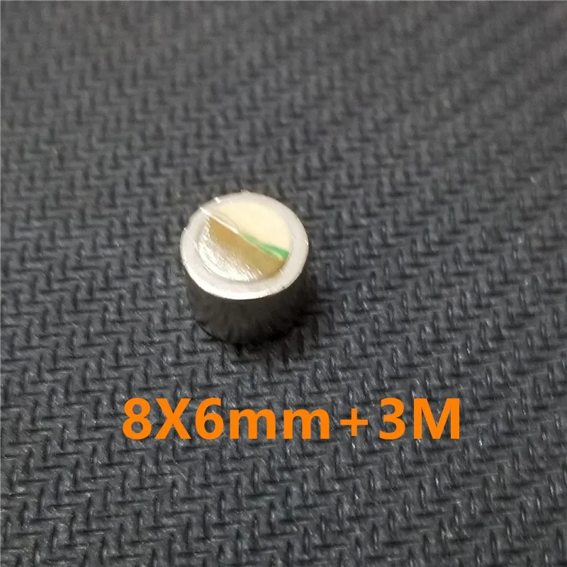 

10/50 шт., неодимовые магниты 8x6 мм, 3 м