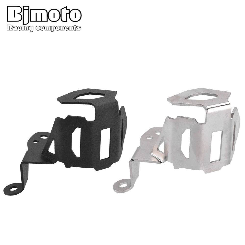 

BJMOTO For ADV 1050 1190 1290 Adventure 2013-2018 Front Brake Fluid Reservoir Guard Protective Cover Stainless Steel