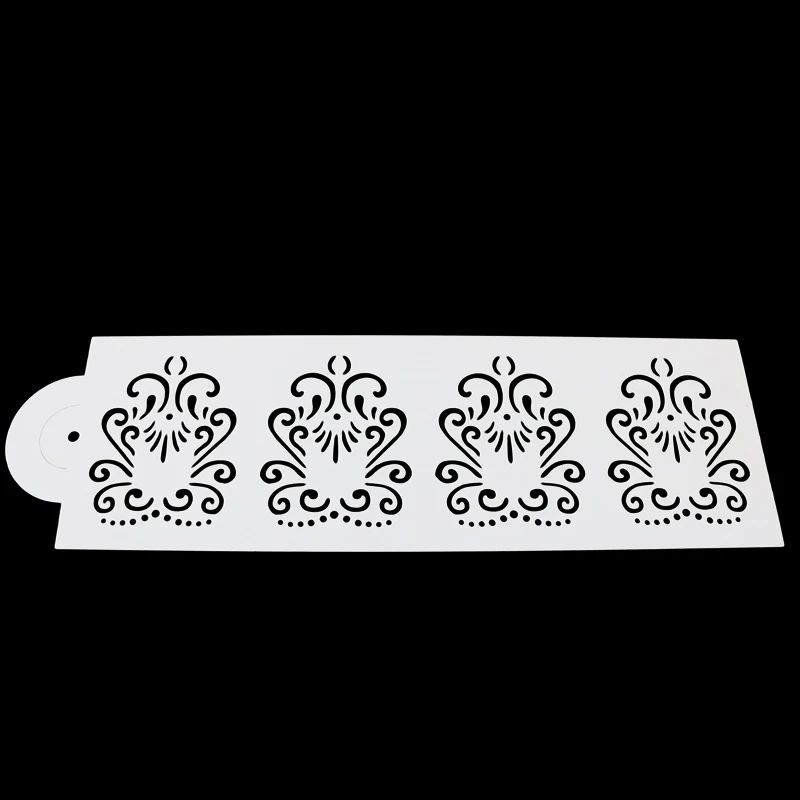 4 шт./компл. трафарет цветок Фондант пирожное формочки для печенья торта Торт