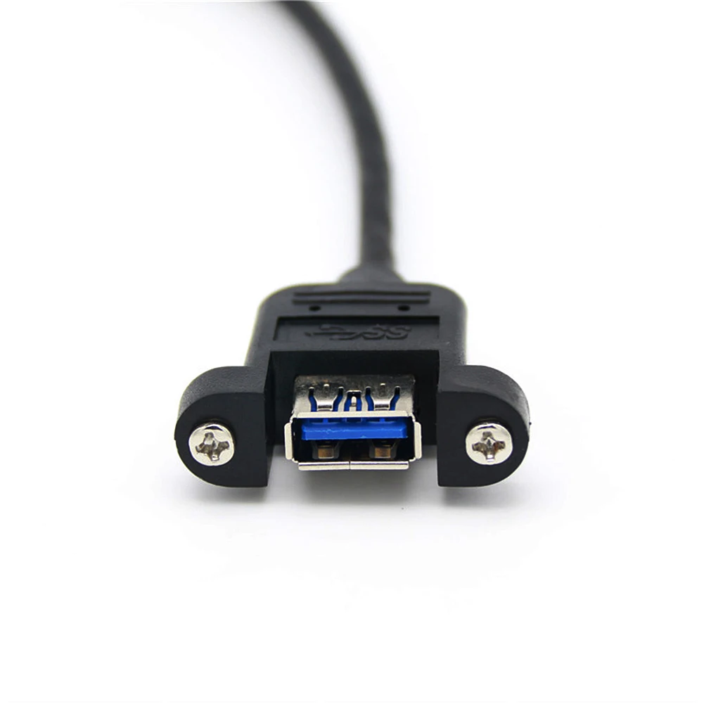 Новое поступление мини USB удлинитель 90 градусов вниз угол 3 0 A Женский Панель