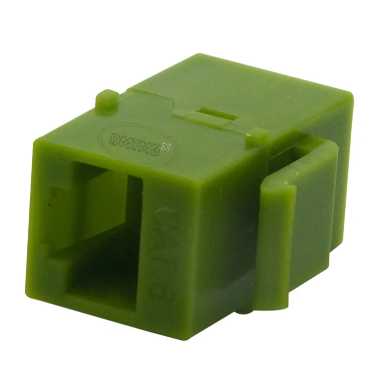 Keystone CAT6 1000M RJ45 с зеленым цветом|cat6 keystone|cat6 rj45 keystonecat6 |