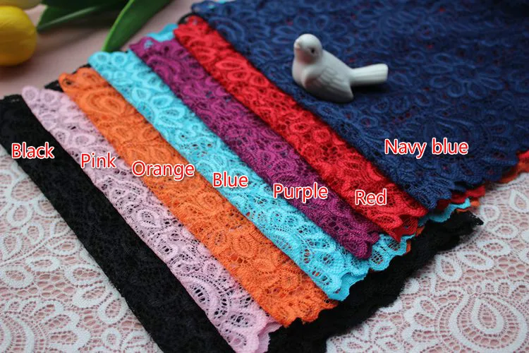 5Yard/Lot Wide 20CM high quality stretch lace trim handmade DIY clothing accessories underwear headwear material fabric | Дом и сад