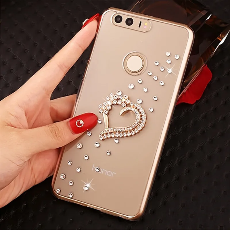 Модный чехол для HuaWei P20 Lite/P20 Plus/P20 PRO/P9 Lite 2017/P10 с голубыми цветами и