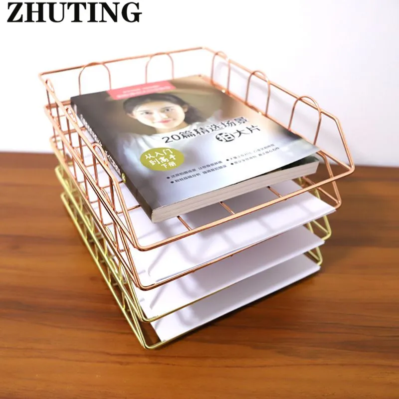 Складной держатель для газет и писем из кованого железа подставка хранения