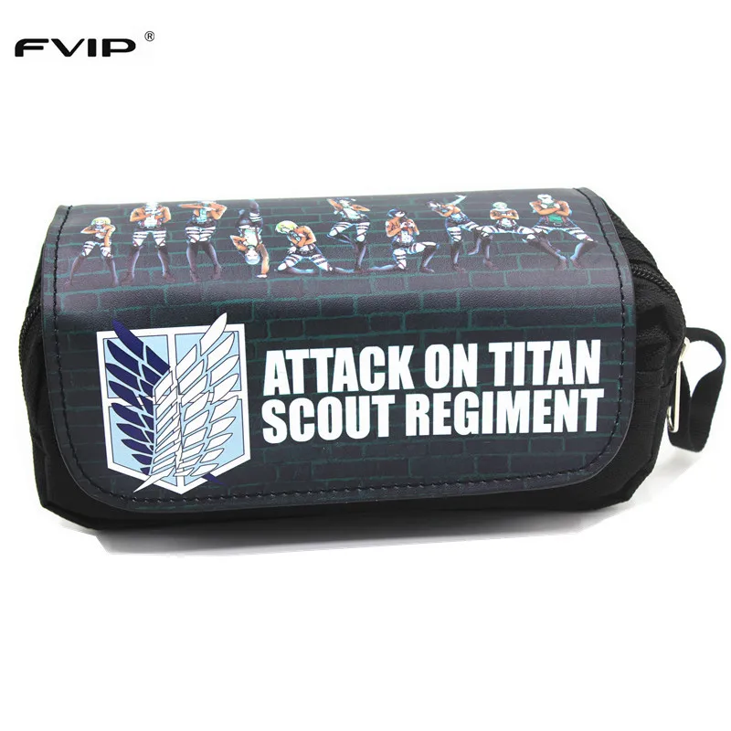 Аниме косметический чехол s Мультфильм Пенал атака на Титанов/Fate Stay Night Make Up