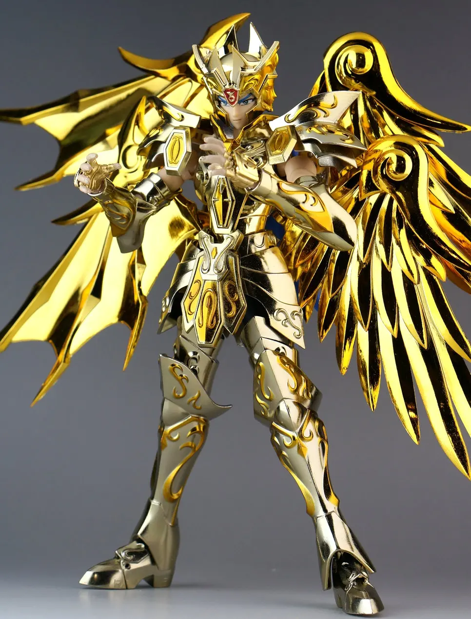 GT Great Toys Saint Seiya Myth Soul of God золотая металлическая ткань Gemini Saga SOG без объекта|Игровые