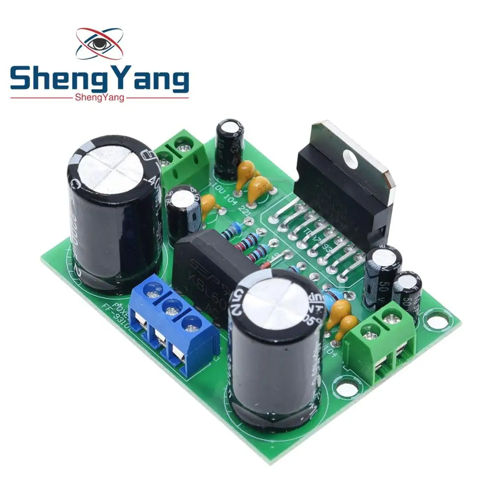 ShengYang TDA7293 цифровой аудио усилитель доска Моно одноканальный AC 12 v-50 V 100W