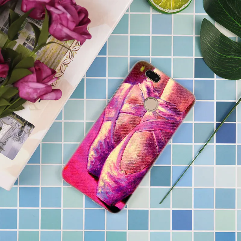 MLLSE балерина танцор балета для девочек чехол КРЫШКА ДЛЯ Xiaomi mi играть Pocophone F1 8 A1 A2 Lite 6 6Plus mi x 3 2S Red mi Примечание 4x5 6 S2