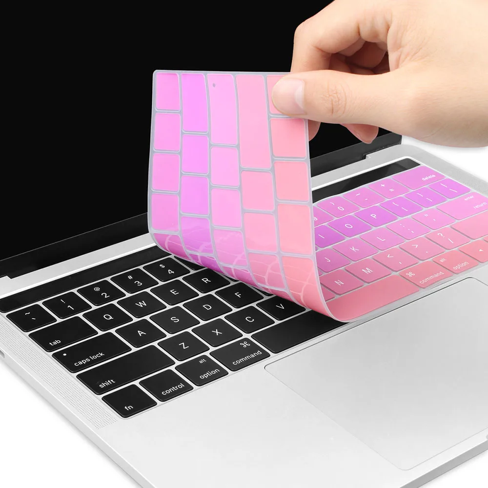 Ультратонкий защитный чехол на клавиатуру для MacBook Pro с сенсорной панелью 13