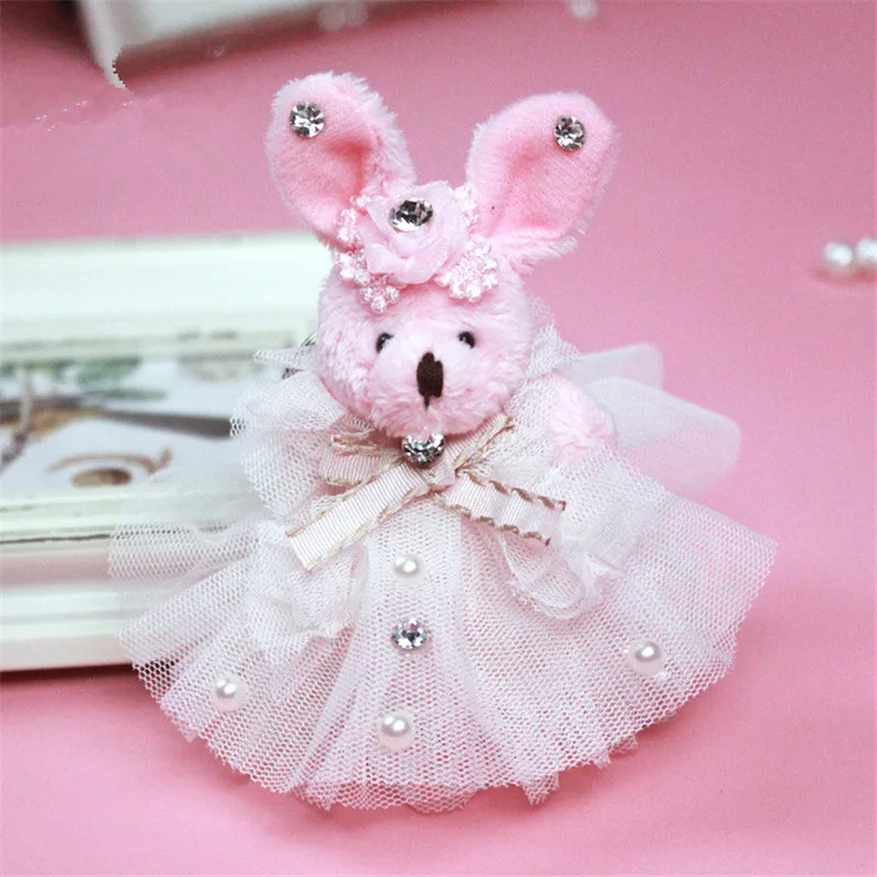 Милый 8 см маленький мини Мягкий чучело кролик игрушка для малышей Девочка