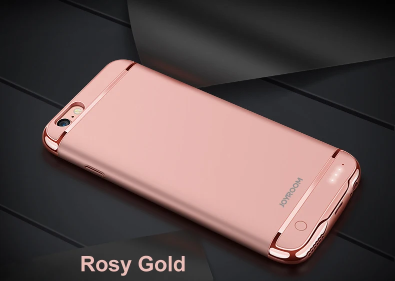Перезаряжаемый чехол для внешнего резервного аккумулятора для iPhone 6, 6s, 7 Plus, внешний аккумулятор для iPhone 6, 6s, 7, чехол для зарядного устройства телефона