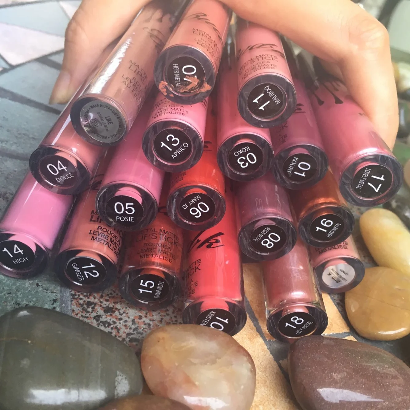 Жидкая помада водостойкая 18 шт./компл.|liquid lipstick|nude lipsticklipstick waterproof |