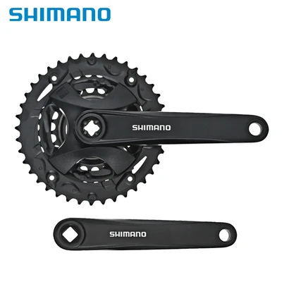 Shimano MT100 система для горного велосипеда горный велосипед 7/8/9 скорость 40 T 170mm кривошипный комплект - Цвет: 1