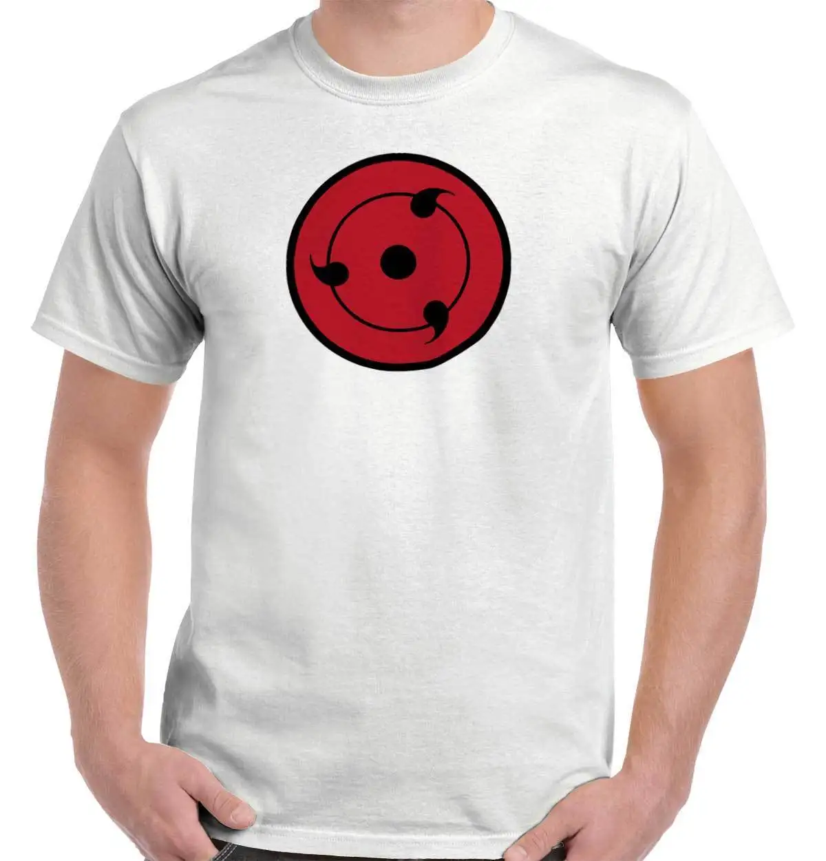 Глаз Шаринган Наруто крутой подарок милый Какаси сенсей Футболка &quotМанга&quot