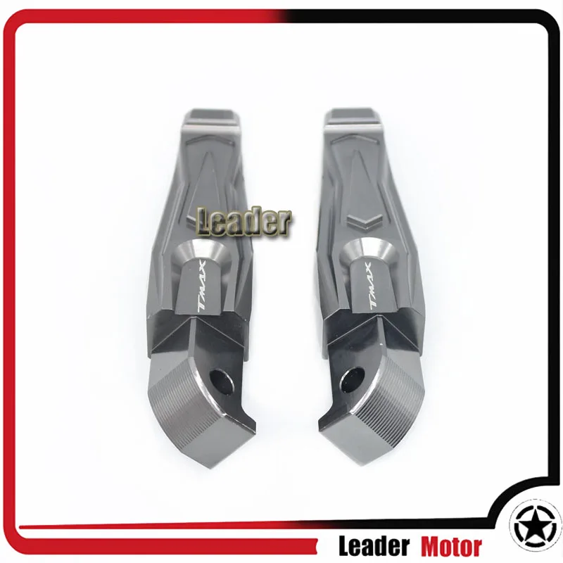 Gray Logo (TMAX) Для Yamaha T-MAX 530 T-MAX 500 TMAX 500 530 NMAX 155 N-MAX 155 125 скутер аксессуары заднее крыло Подножка для пассажира подножки - Цвет: Gray Logo (TMAX)
