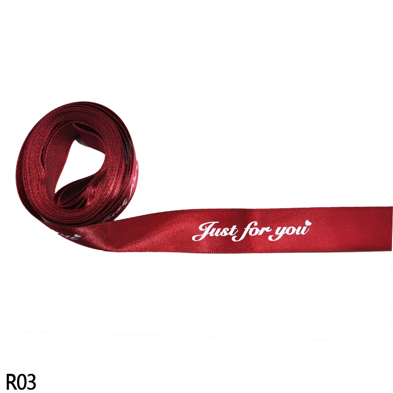 2.5cmx5m Ribbon R03 Роза медведь цветок медведь пена медведь плесень Искусственный цветок розы моделирование формы пенополистирол Медведь День матери цветок подарок - Цвет: 2.5cmx5m Ribbon R03