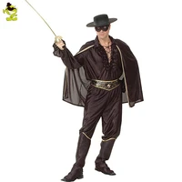 men bandit costumes halloween cosplay costume for adult purim role play party fancy dress bandit outfits sets