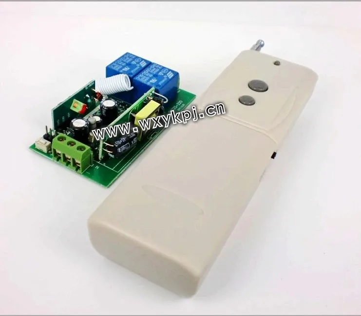 Междугородной 3000 м AC110V 220V 240V 250V 10A 2CH 1000W RF Беспроводной дистанционного Управление
