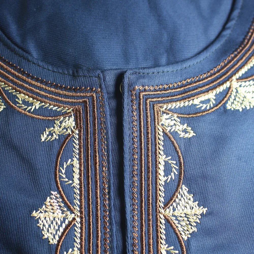 2019 Новая африканская мужская одежда с вышивкой мусульманская Дашики