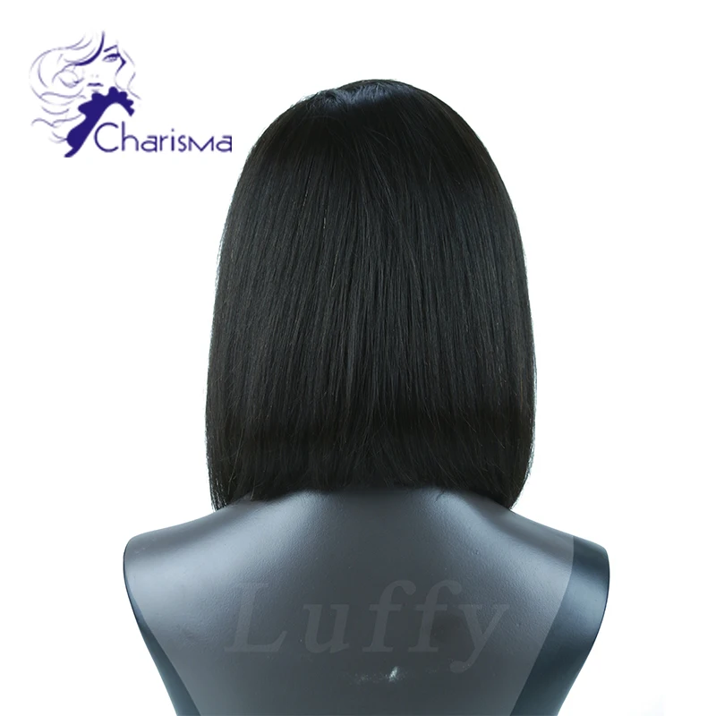Короткие Волосы Боб Парики Бразильского Виргинские Человеческих Волос Парик