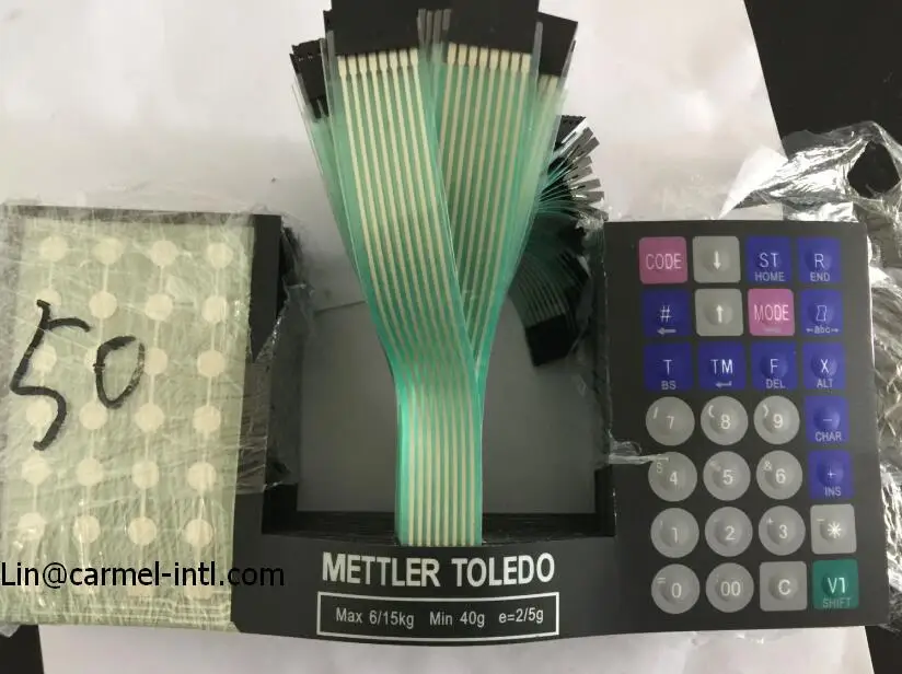Новинка оригинальная пленка для клавиатуры METTLER Toledo 3600 (версия на английском