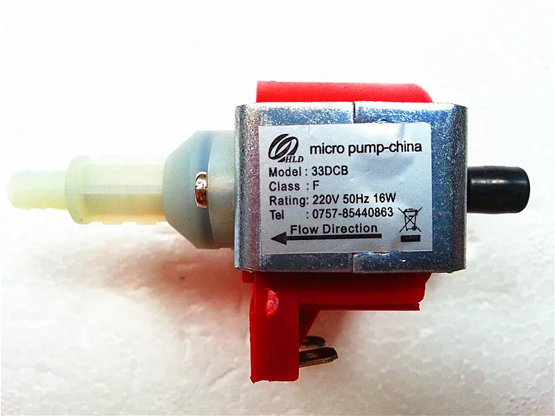 33DCB F класс 220 V 50 HZ 16 W микро-электромагнитный насос Сделано в Китае
