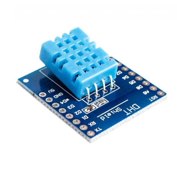DHT Shield for D1 mini DHT11 Single-bus digital temperature and humidity sensor module | Электронные компоненты и