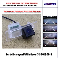 car intelligentized reverse camera for vw phideon 3e 2016 2017 2018 rear view dynamic guidance tracks cam