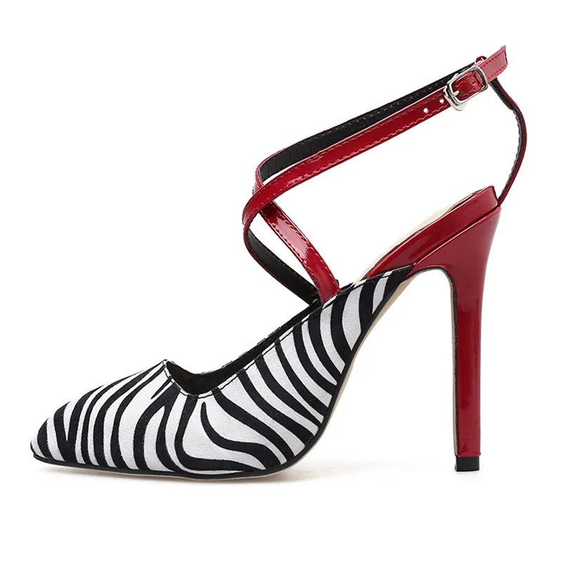 MeiLiKeLin/2019 г. Новые туфли лодочки на высоком каблуке с перекрестными ремешками