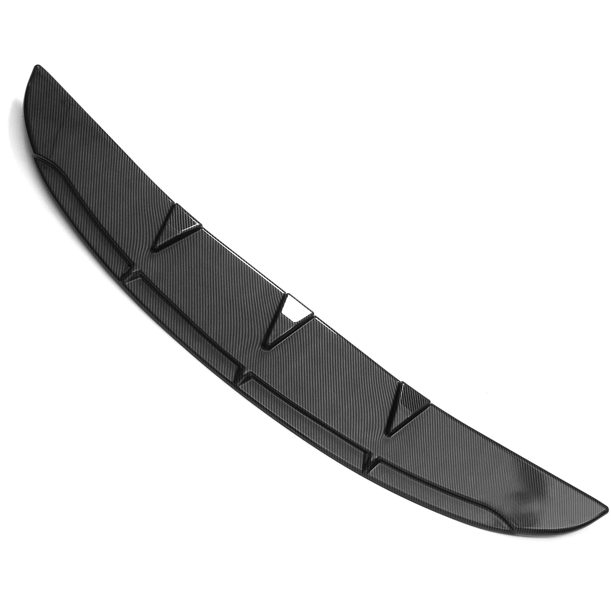 Глянцевый черный/углеродное волокно внешний вид Универсальный Автомобильный