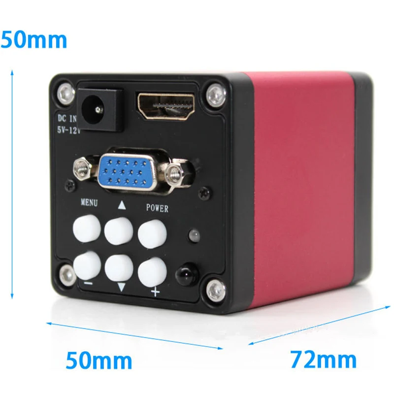Версия 14mp Hdmi Vga Hd промышленность 60f/S видео микроскоп камера 8 ~ 130x зум C-Mount объектив