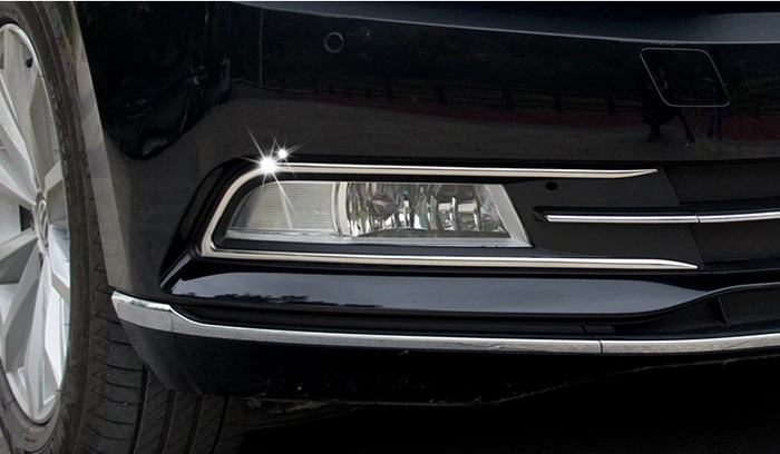 Для Passat B8 Variant/Passat B8 автомобильные наклейки модифицированные Противотуманные фары яркий бар передний бампер Декоративная полоса голова патч, аксессуары